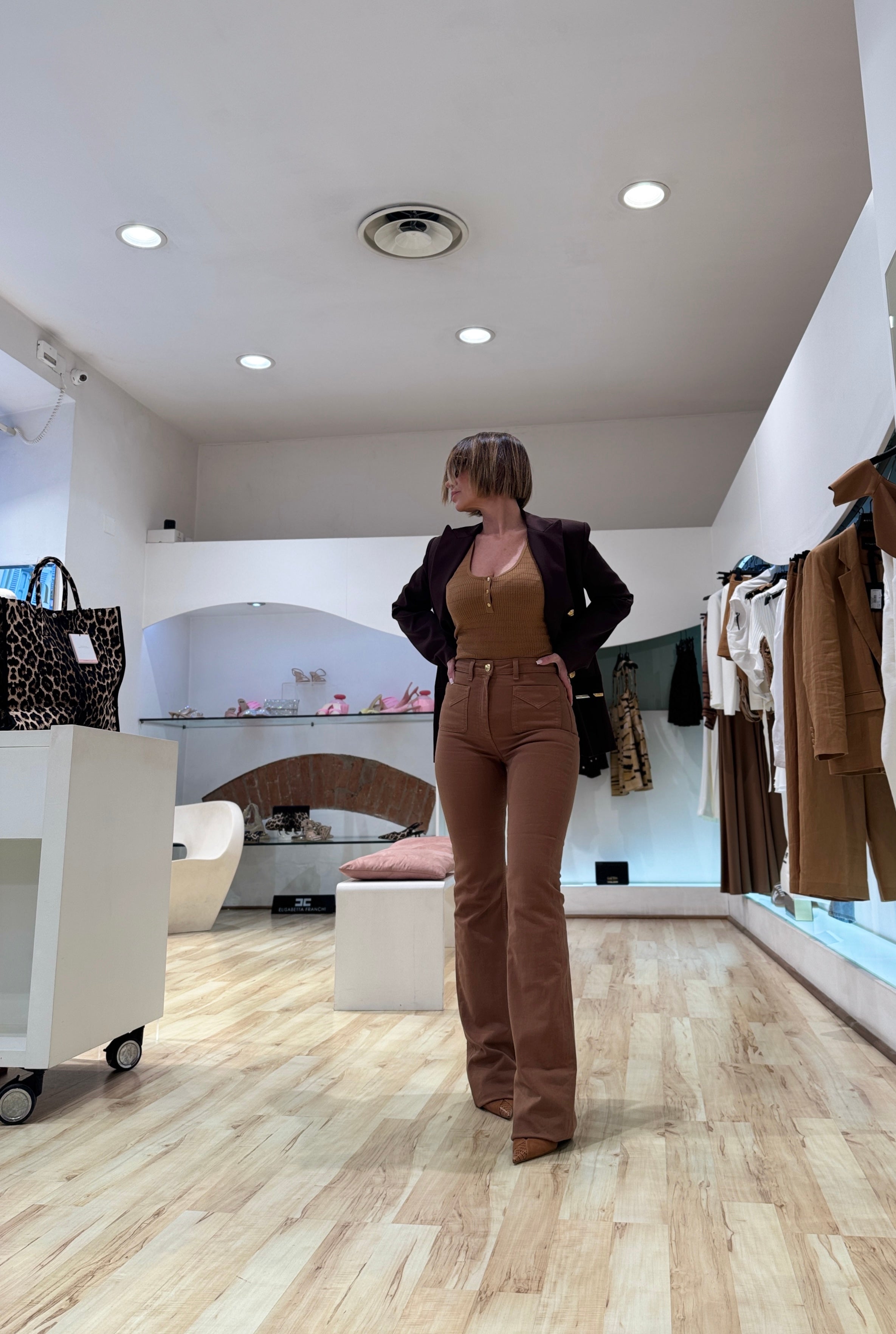 Jeans a trombetta Elisabetta Franchi
