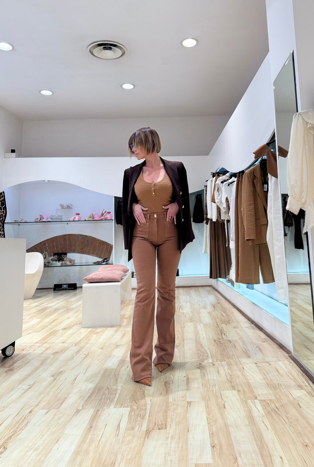 Jeans a trombetta Elisabetta Franchi