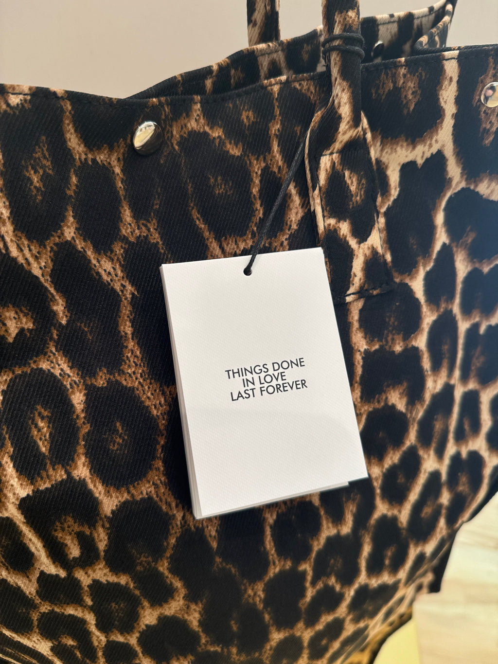 Shopper animalier