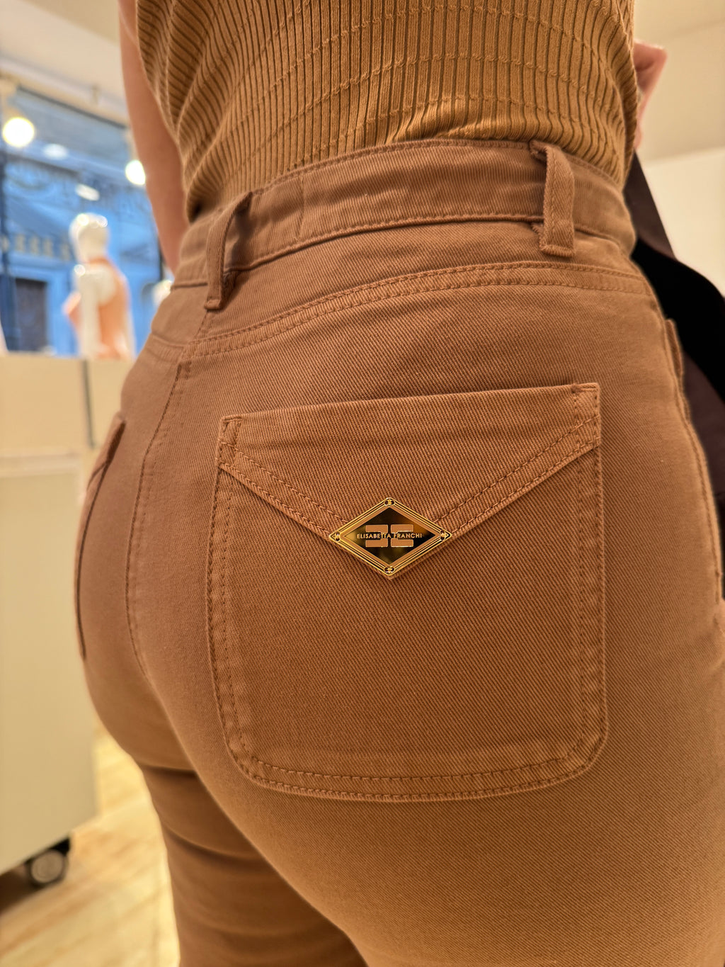 Jeans a trombetta Elisabetta Franchi