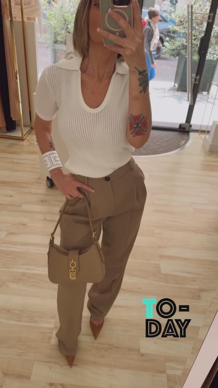 Borsa Hobo mini di Elisabetta Franchi