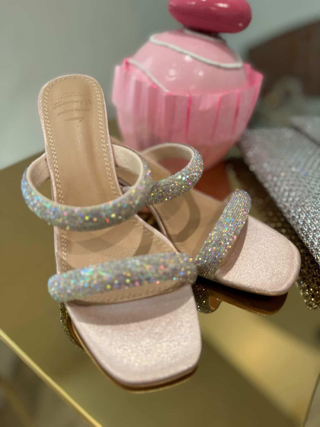 Ciabattina con strass