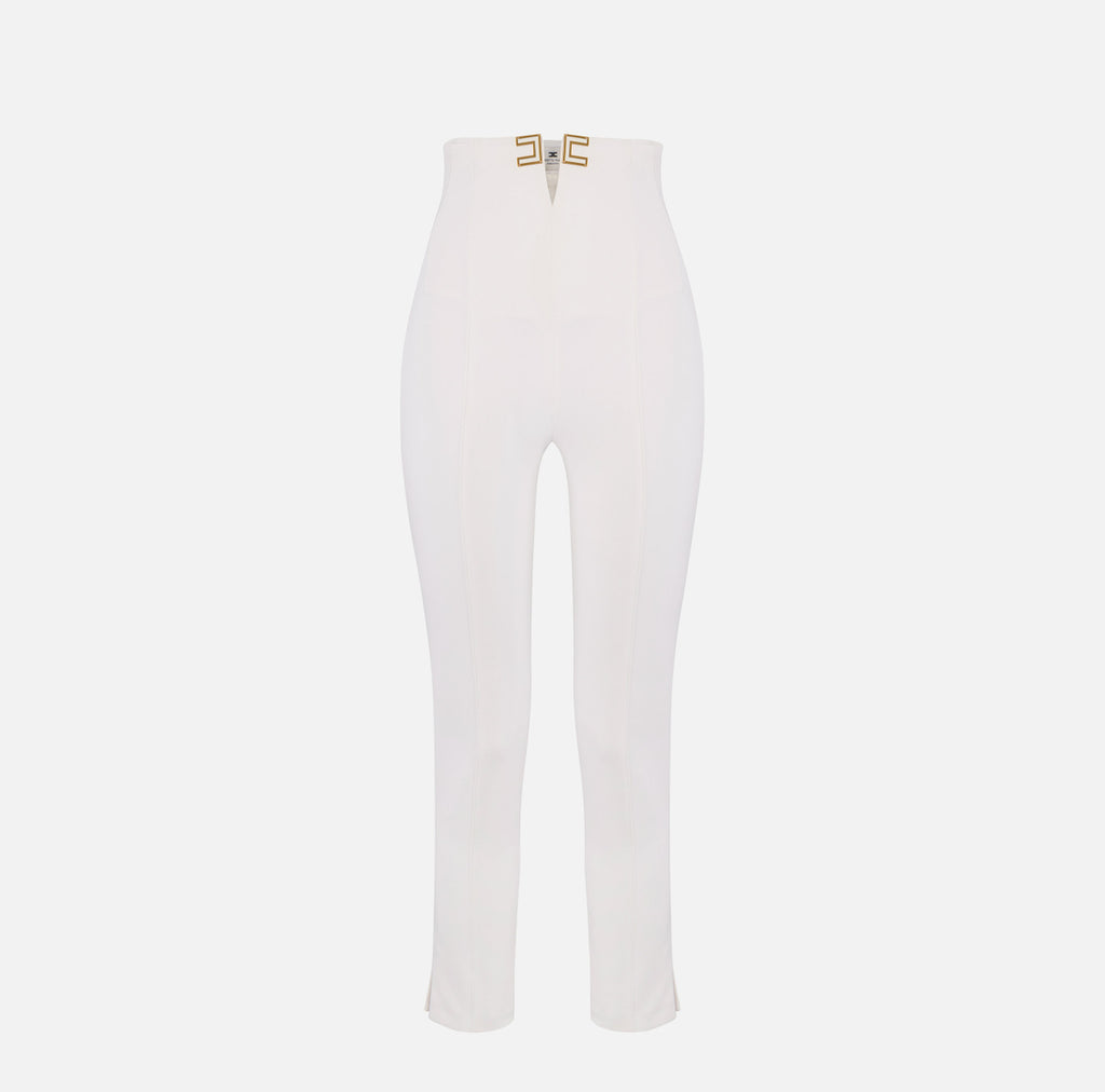 Pantalone logo di Elisabetta Franchi