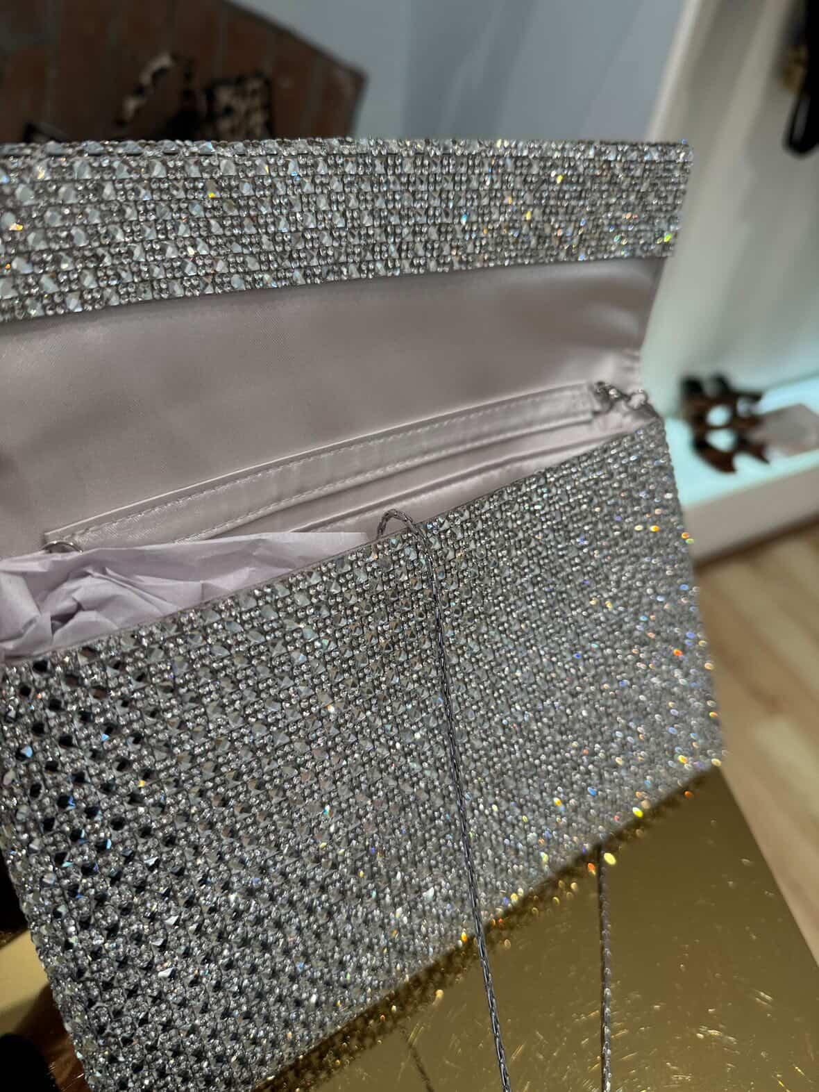 Pochette strass