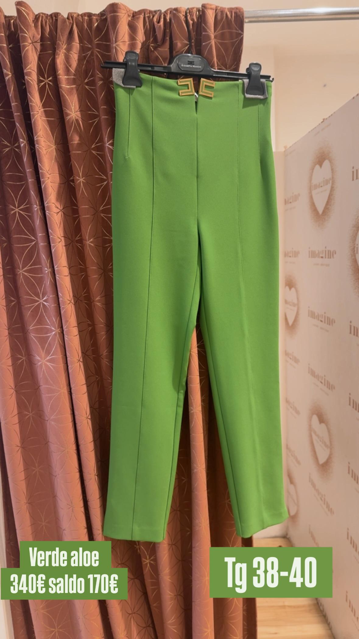 Pantalone logo di Elisabetta Franchi