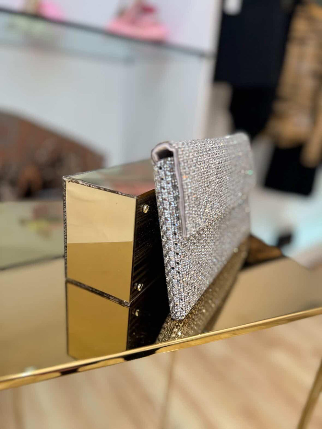 Pochette strass