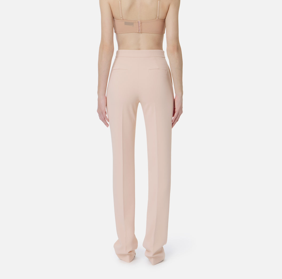 Pantalone nude di Elisabetta Franchi