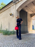 Pantalone con cintura Elisabetta Franchi
