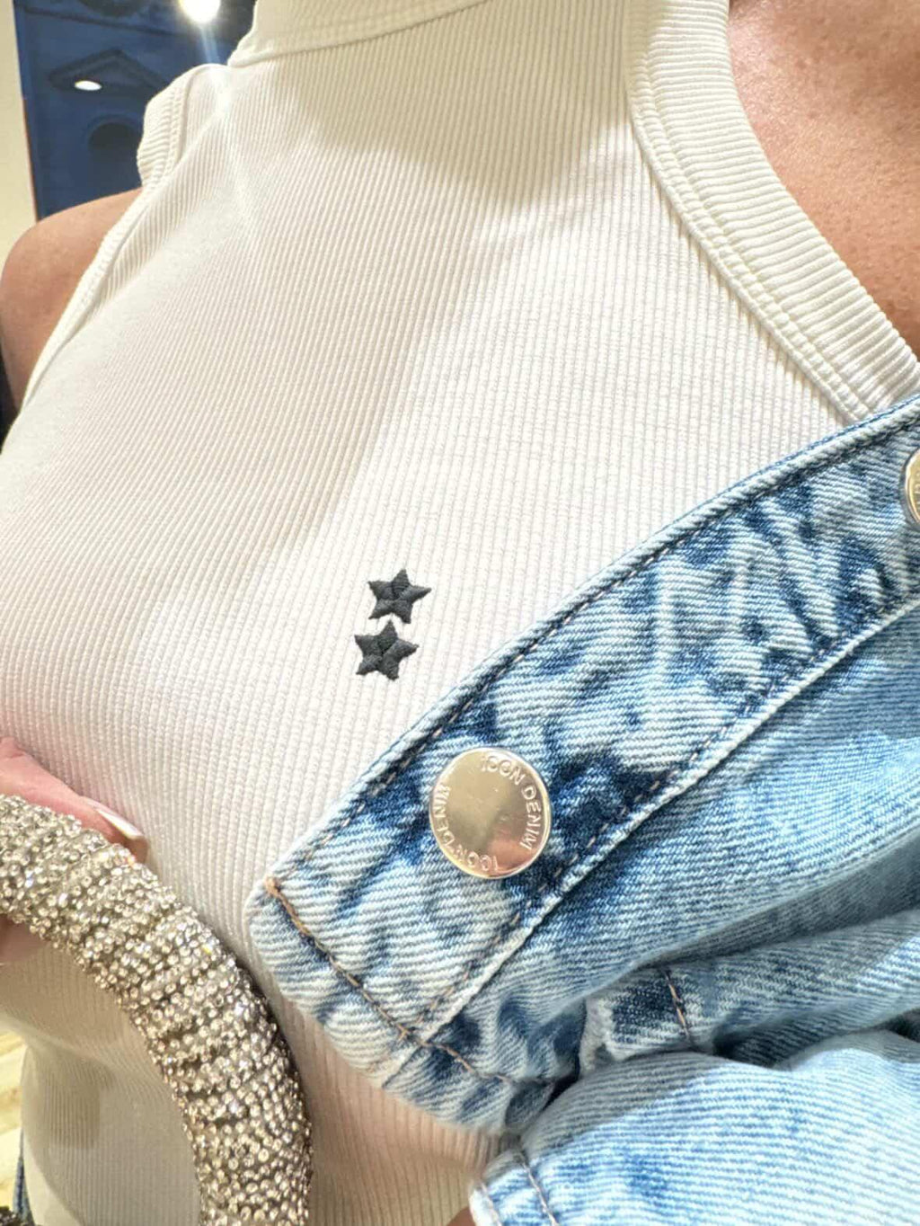 Canotta Icon Denim