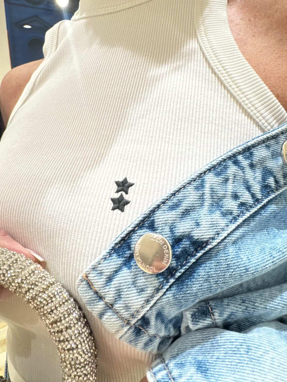 Canotta Icon Denim