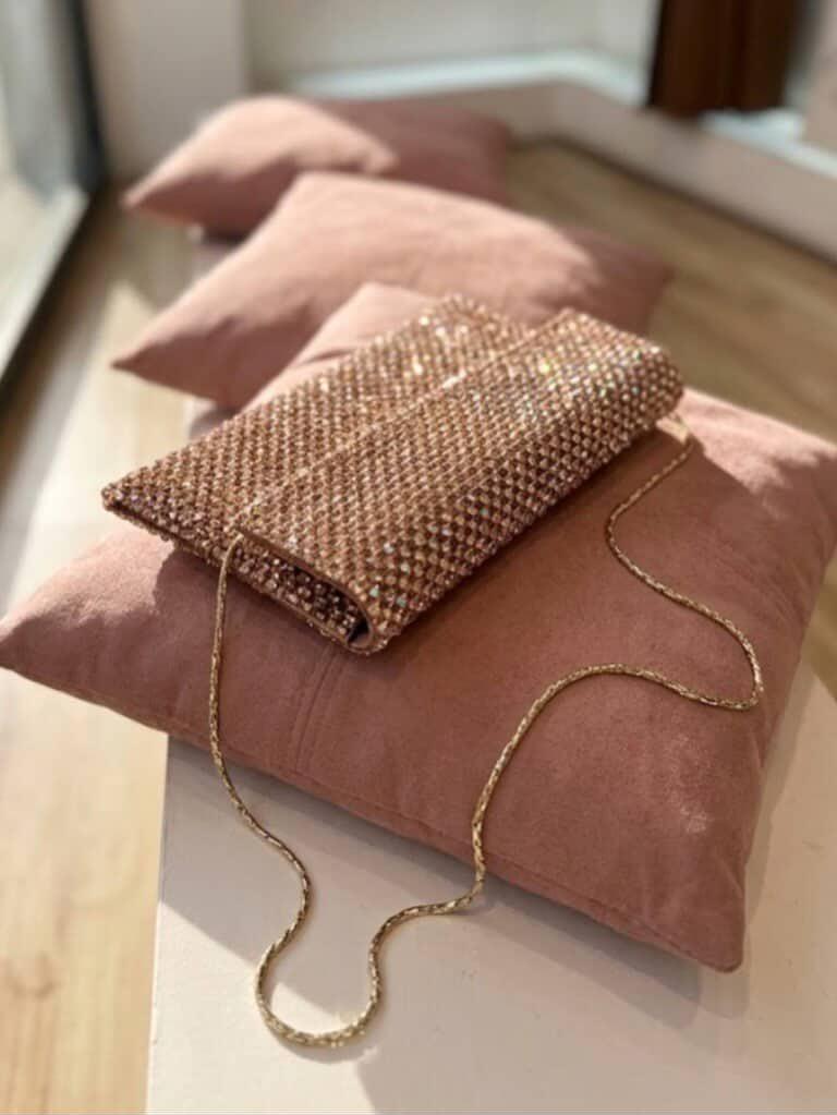 Pochette strass