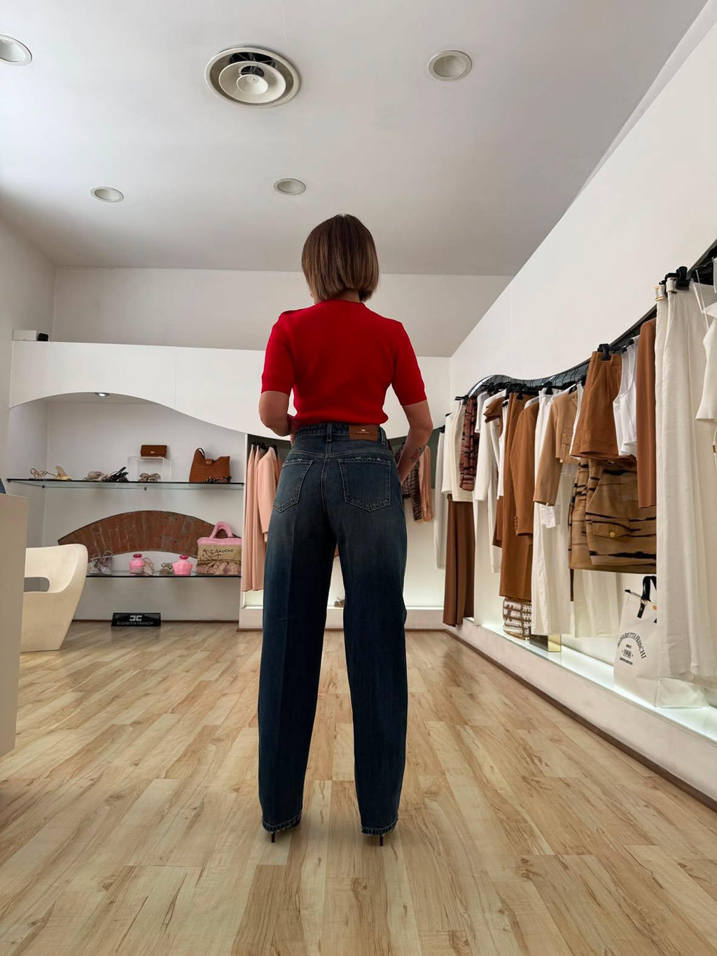 Maglia crop Elisabetta Franchi