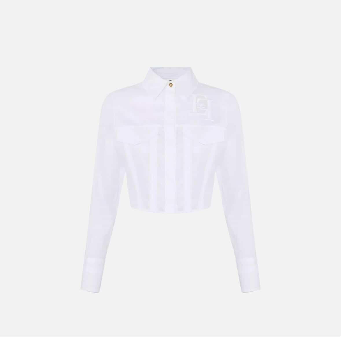 Camicia crop Elisabetta Franchi