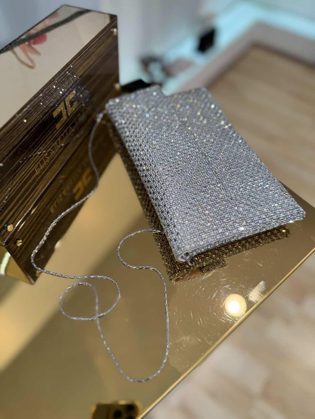 Pochette strass