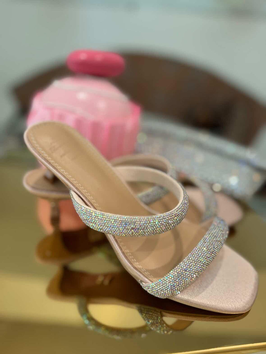 Ciabattina con strass