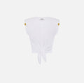 T-shirt crop Elisabetta Franchi