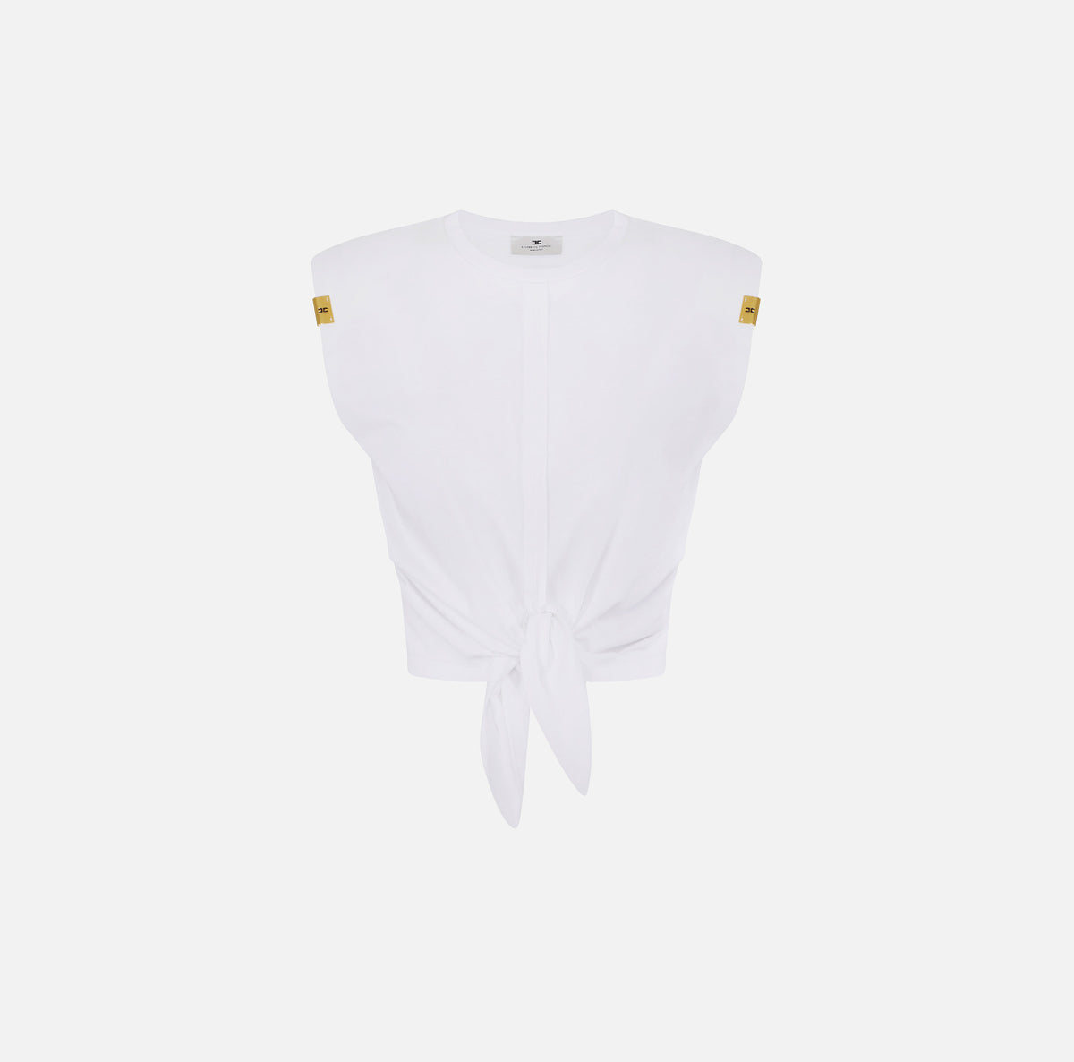 T-shirt crop Elisabetta Franchi