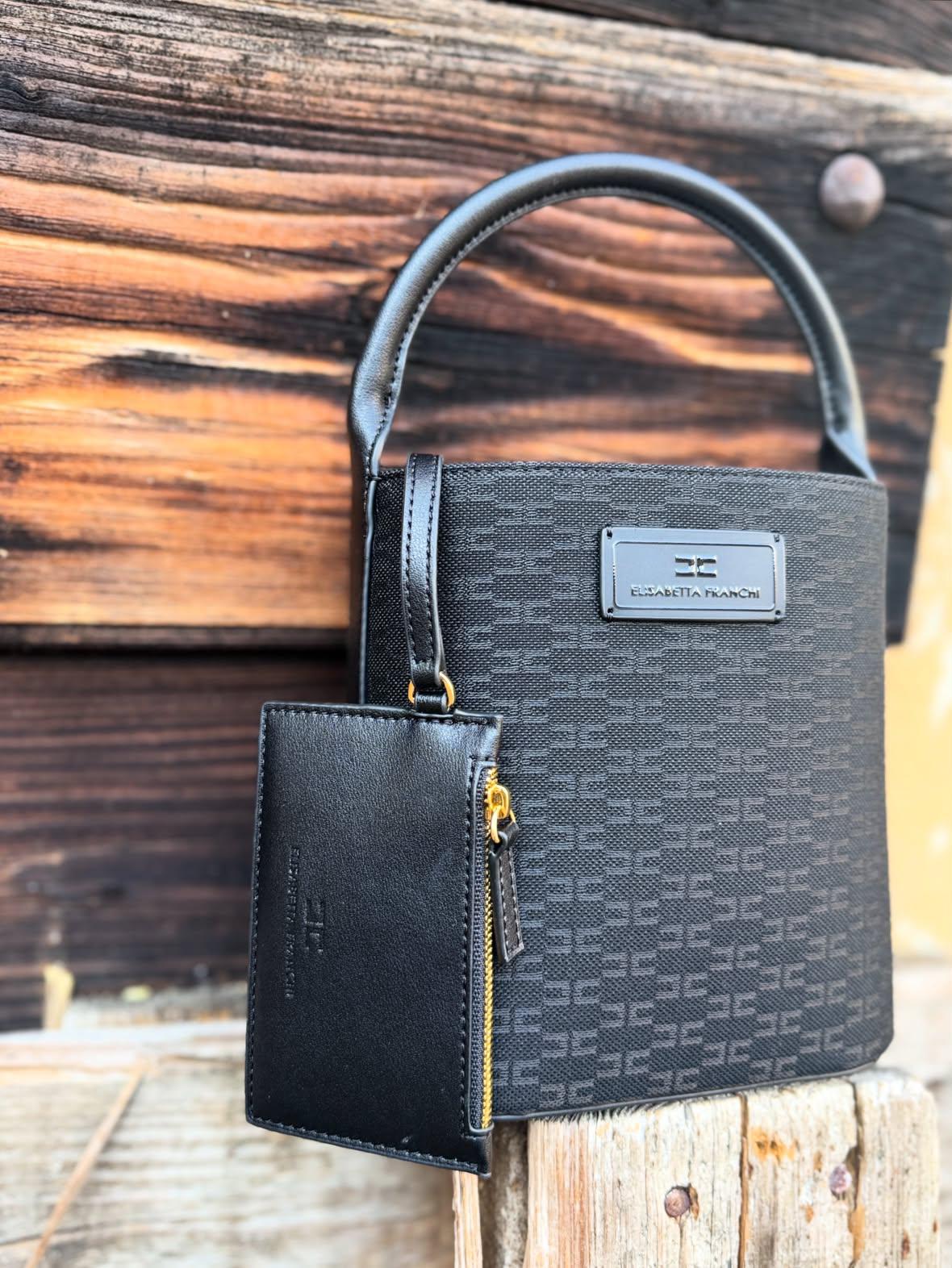 Borsa secchiello di Elisabetta Franchi