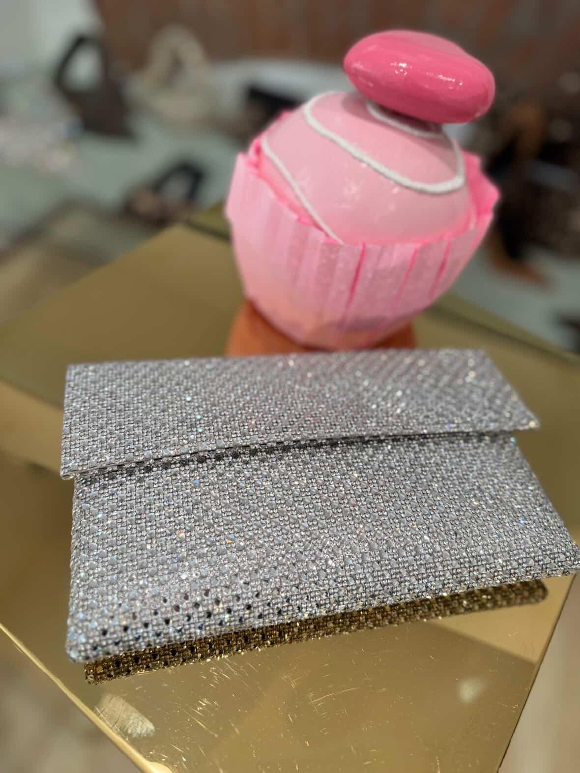 Pochette strass