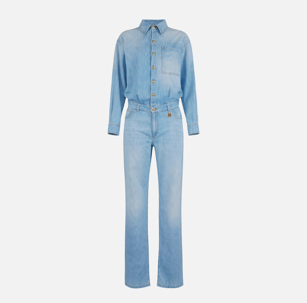 Tuta denim Elisabetta Franchi