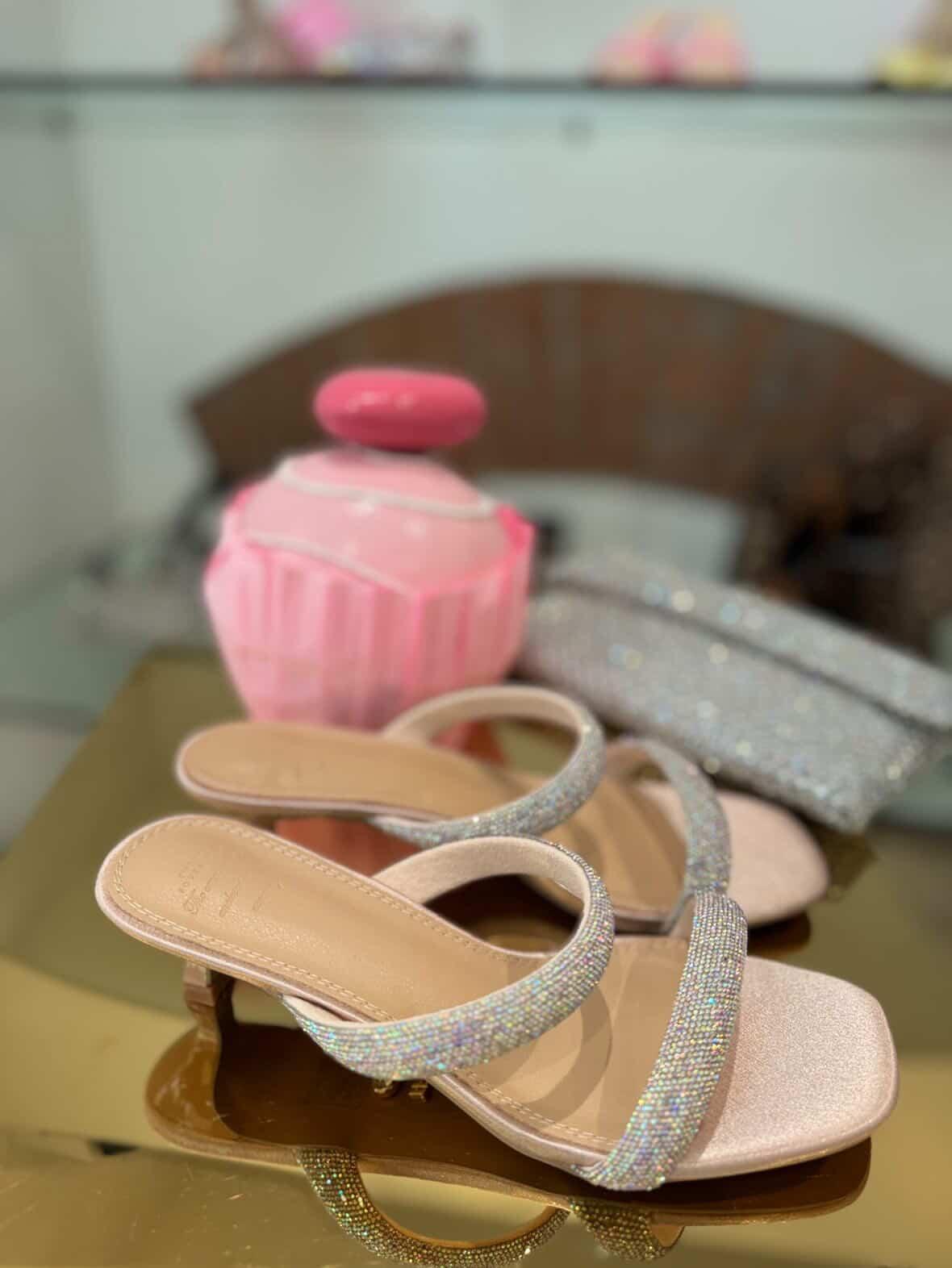 Ciabattina con strass