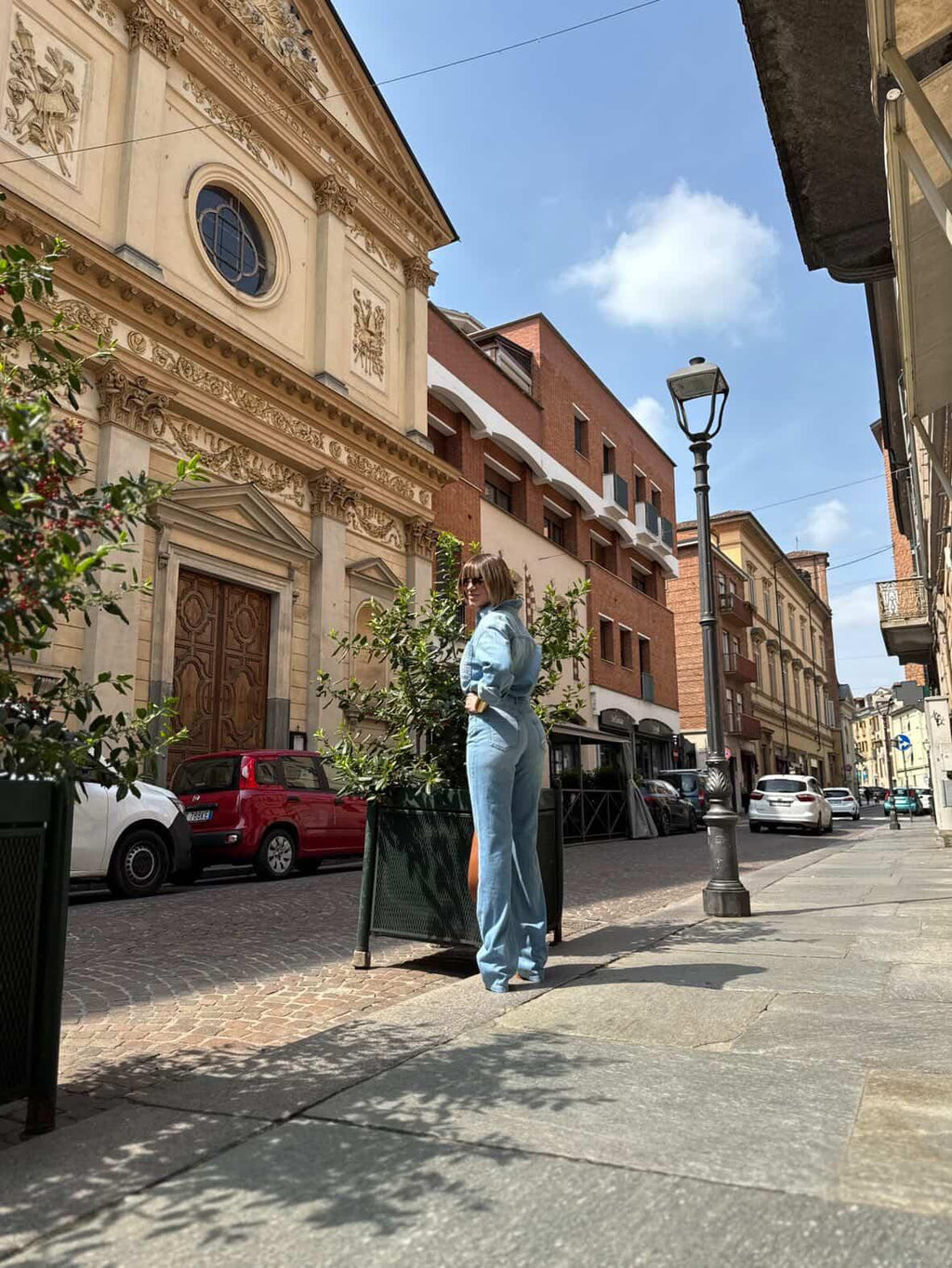 Tuta denim Elisabetta Franchi