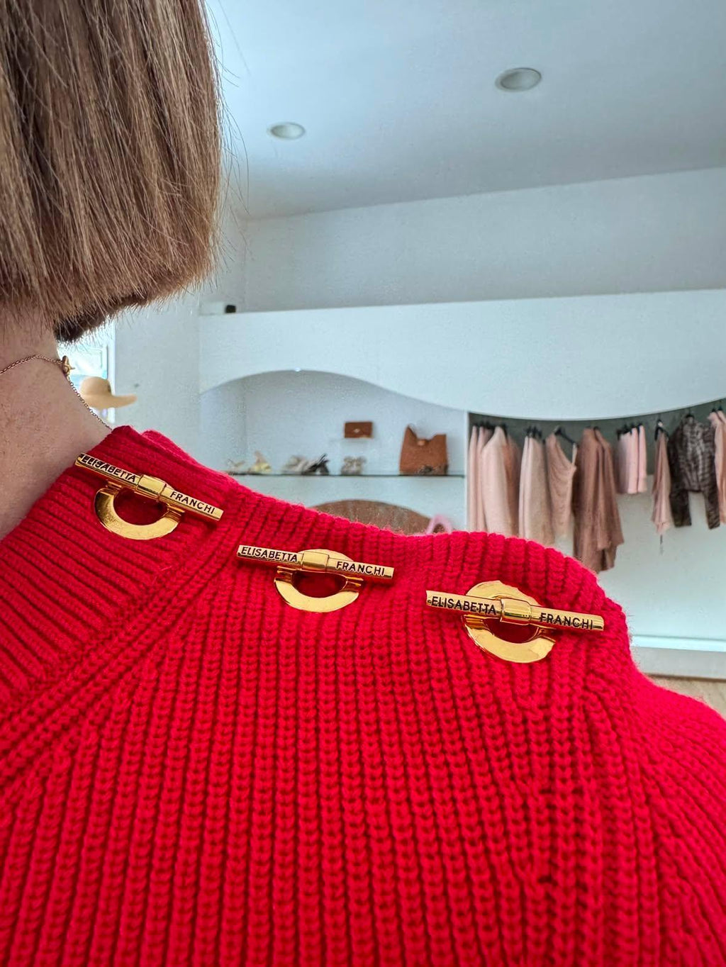 Maglia crop Elisabetta Franchi