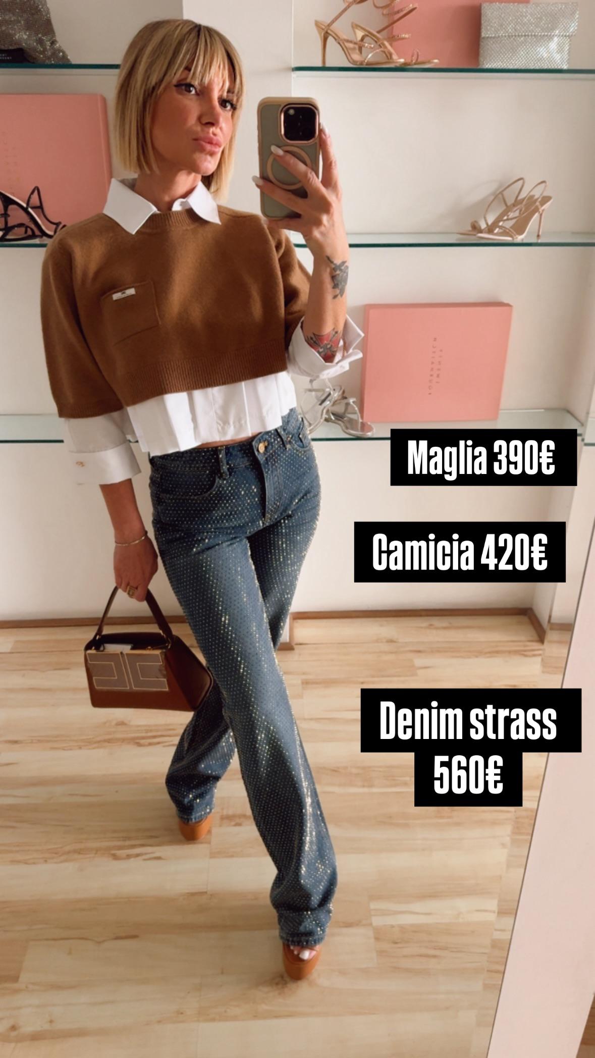 Borsa logo mini di Elisabetta Franchi