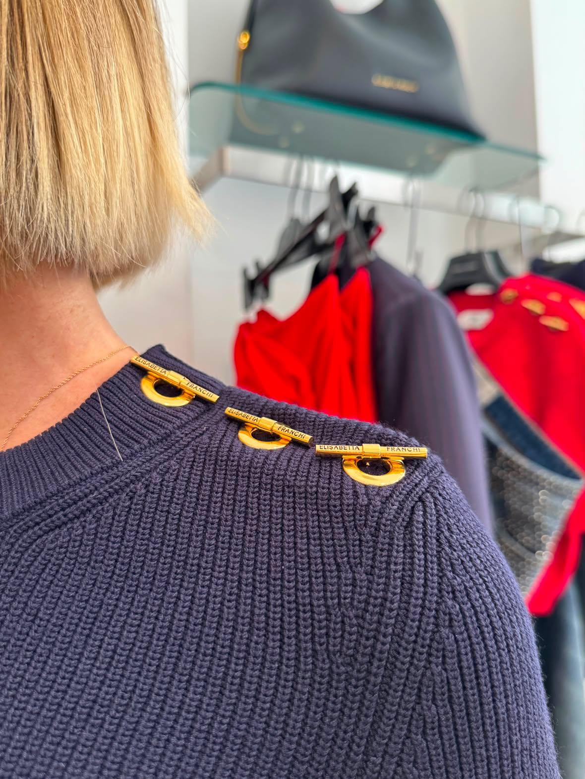 Maglia crop Elisabetta Franchi