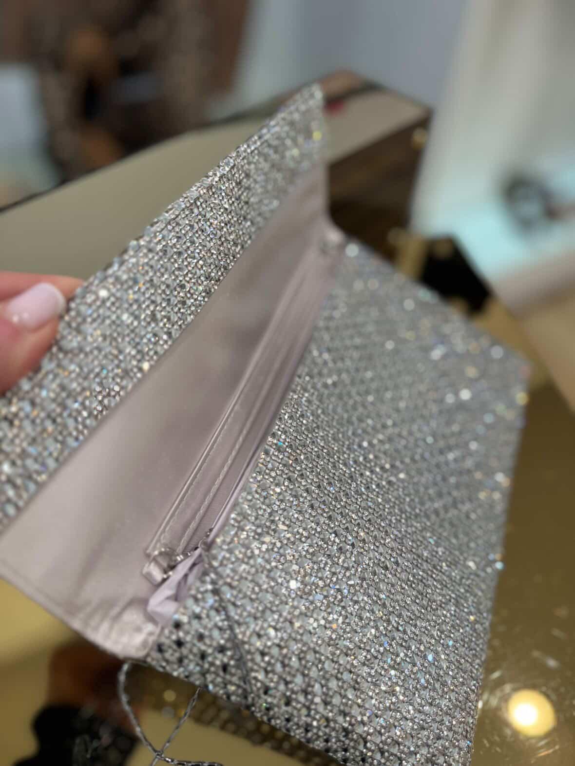 Pochette strass