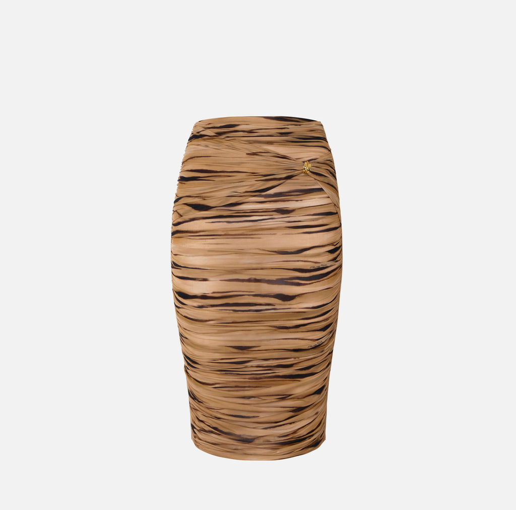 Gonna stampa tigre di Elisabetta Franchi