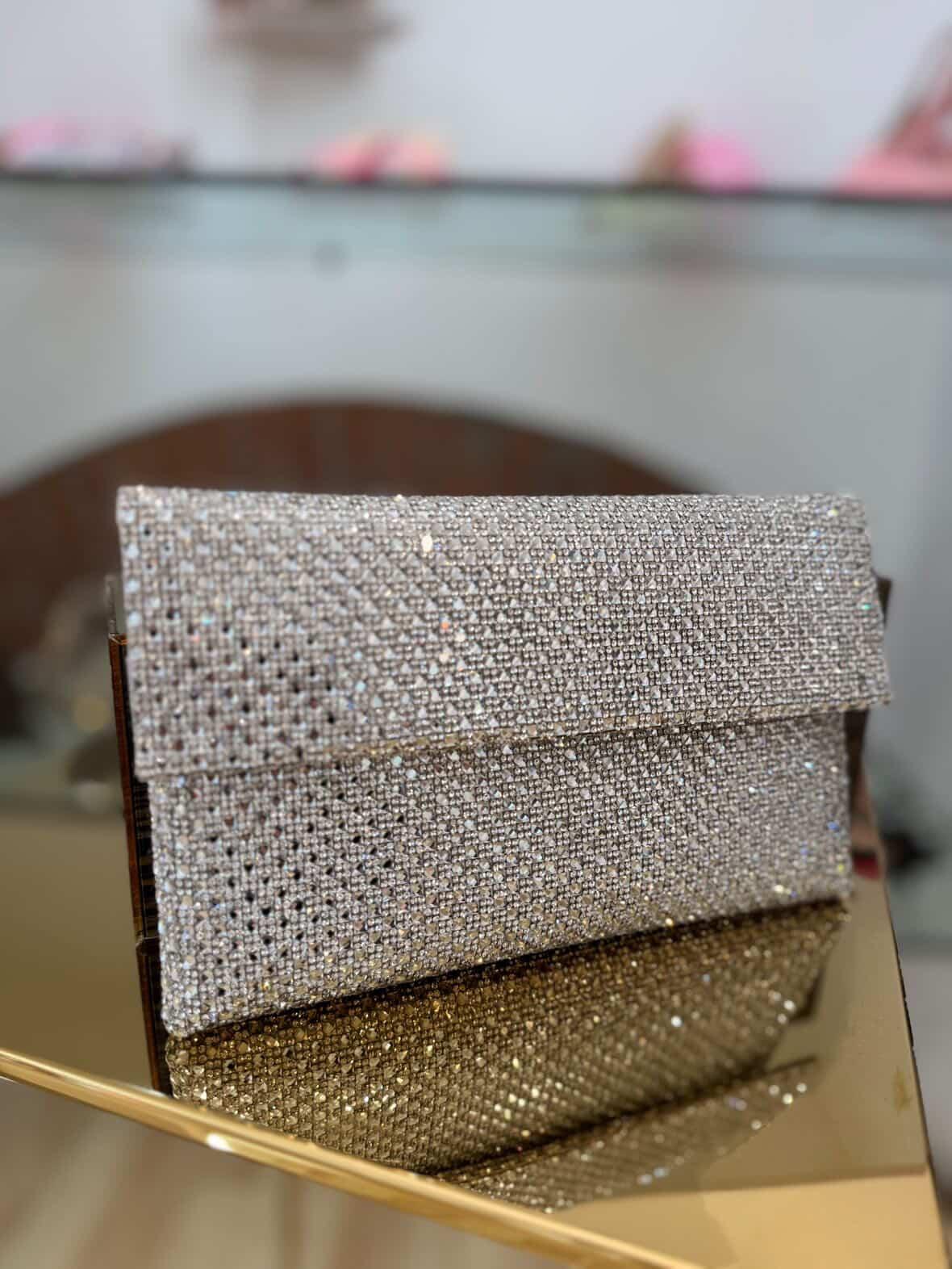 Pochette strass