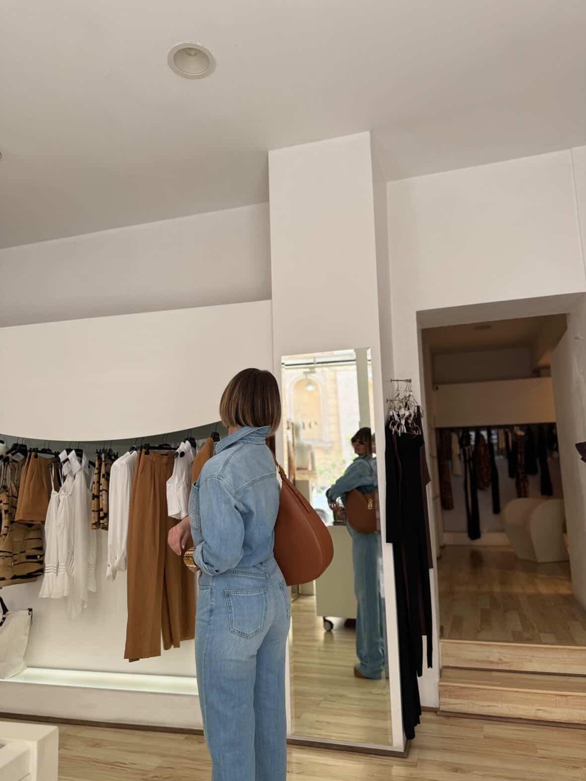 Tuta denim Elisabetta Franchi
