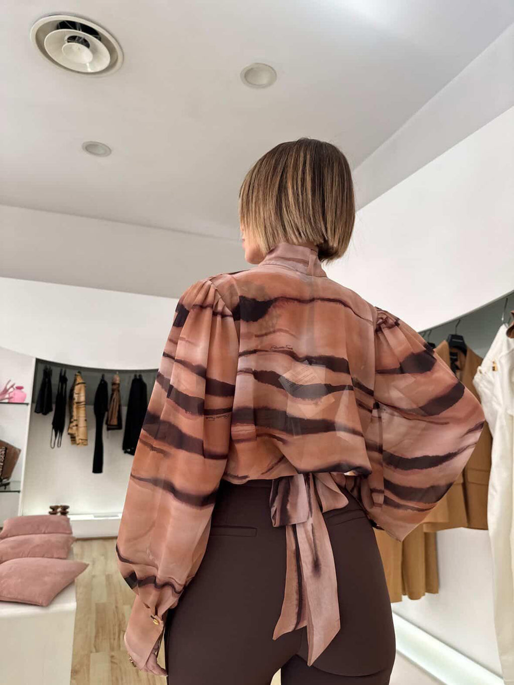 Camicia stampa tigre