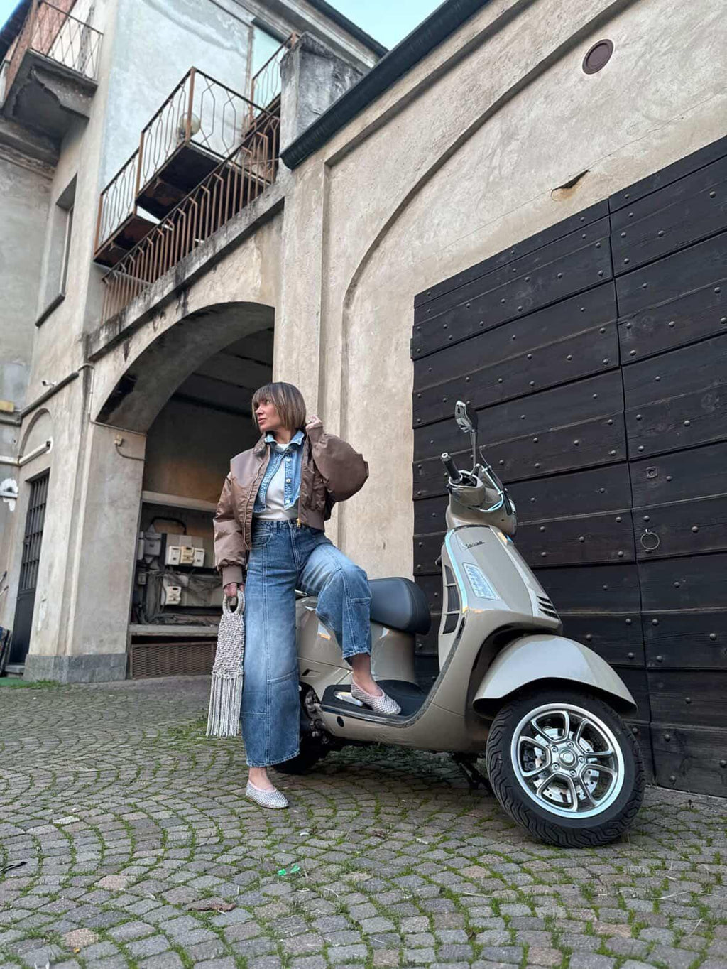 Canotta Icon Denim
