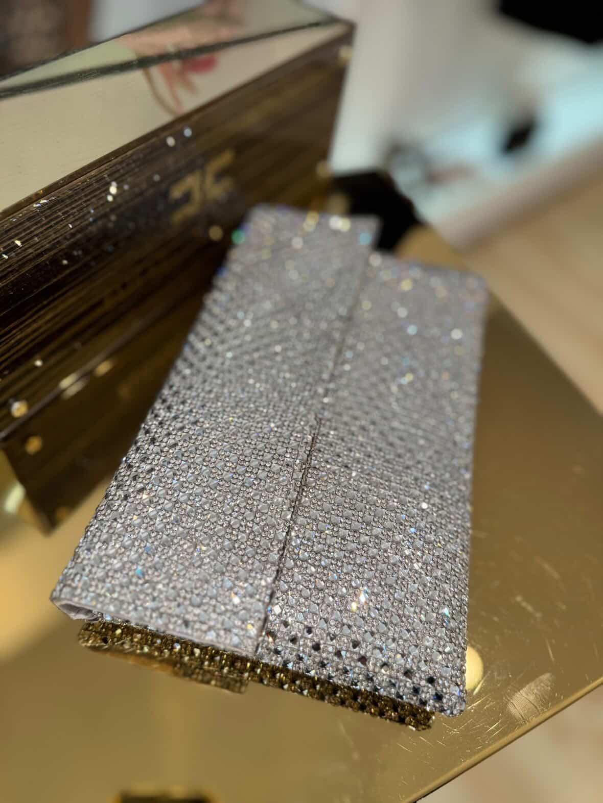 Pochette strass