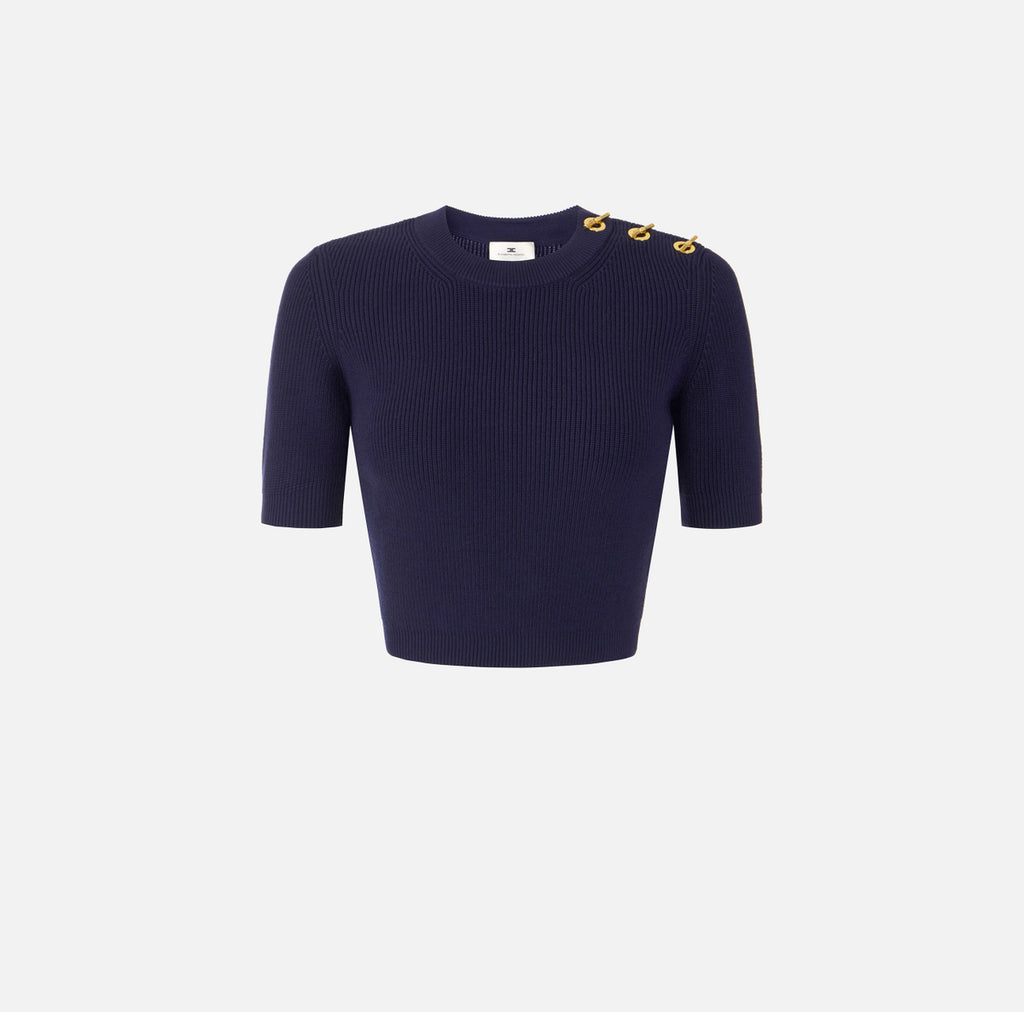 Maglia crop Elisabetta Franchi