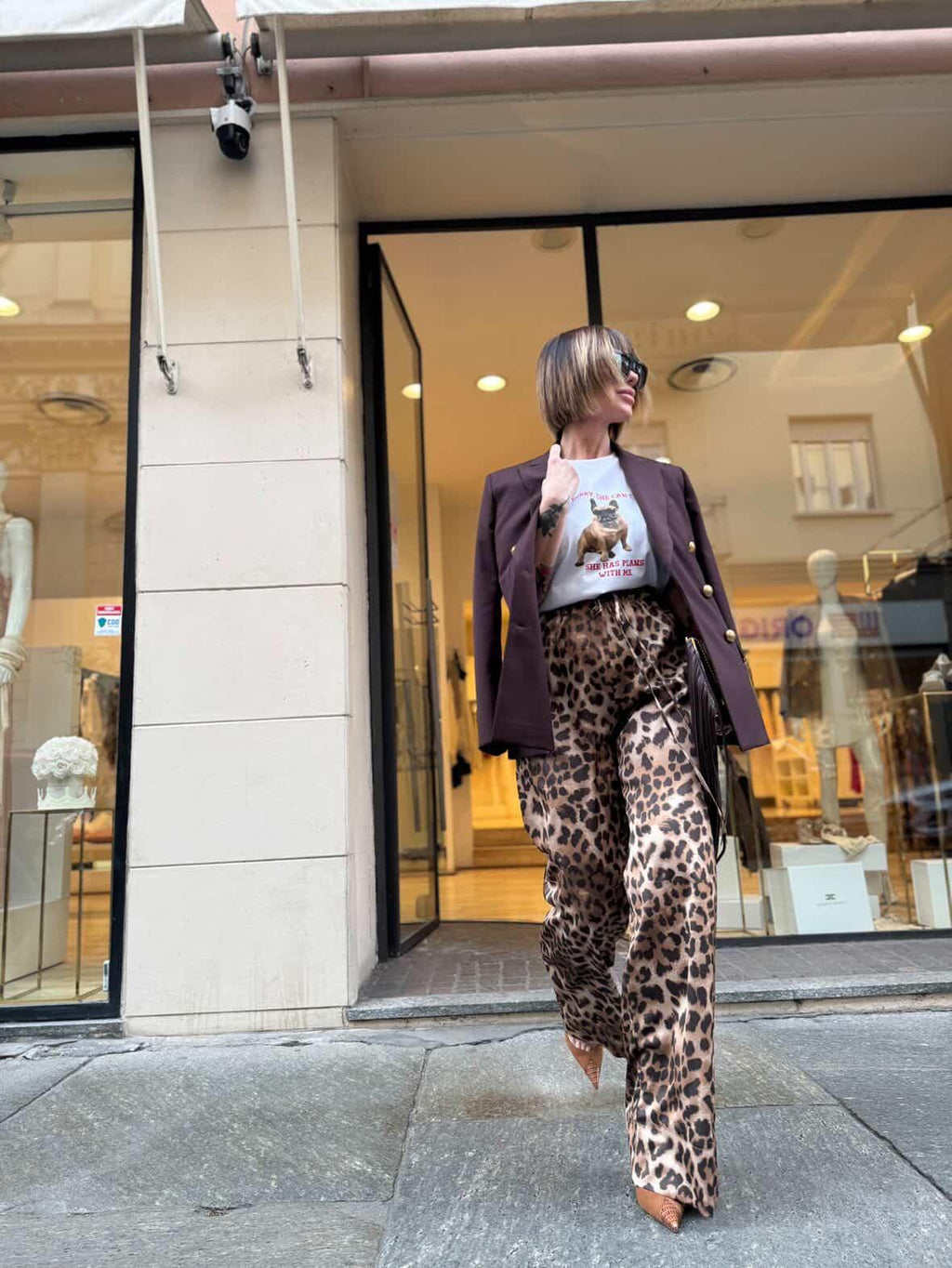 Pantalone maculato