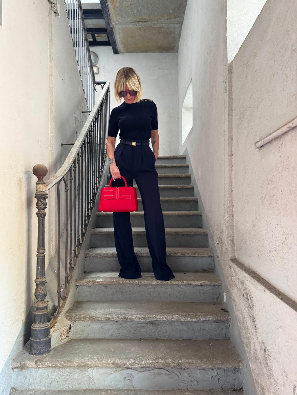 Maglia crop Elisabetta Franchi