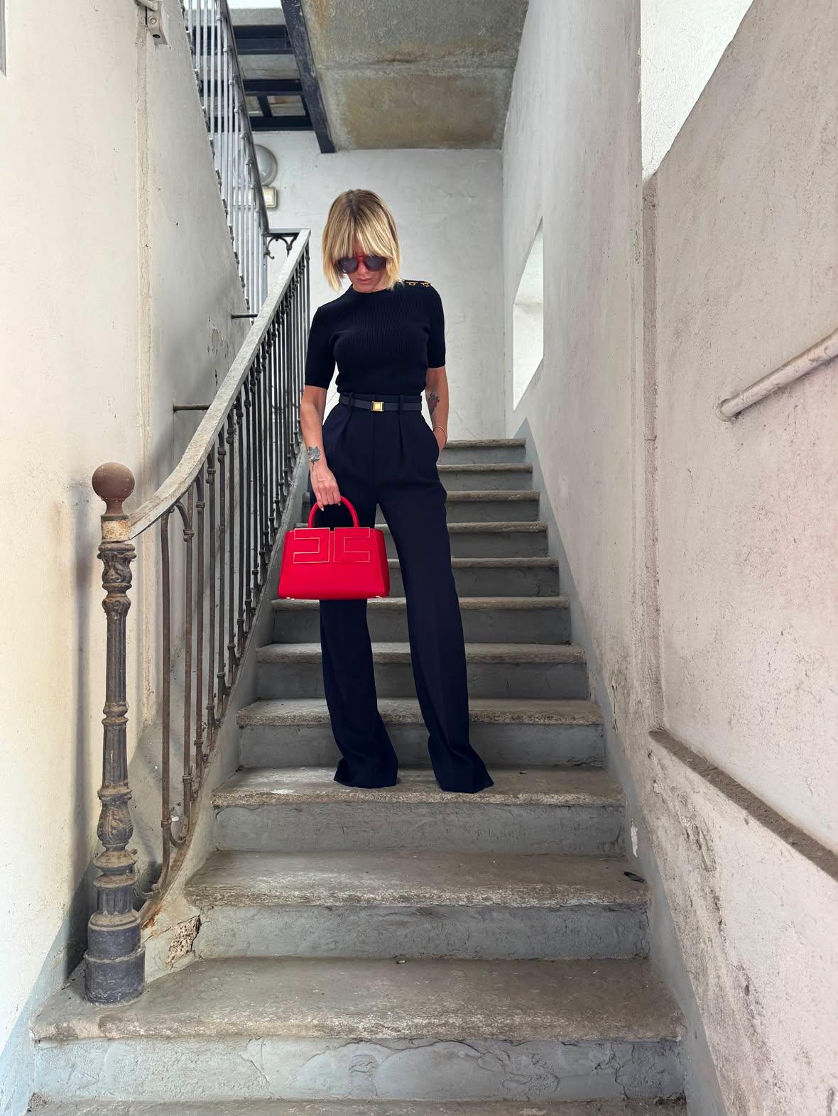 Maglia crop Elisabetta Franchi