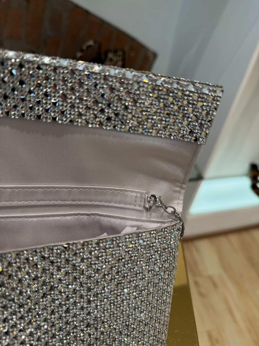 Pochette strass